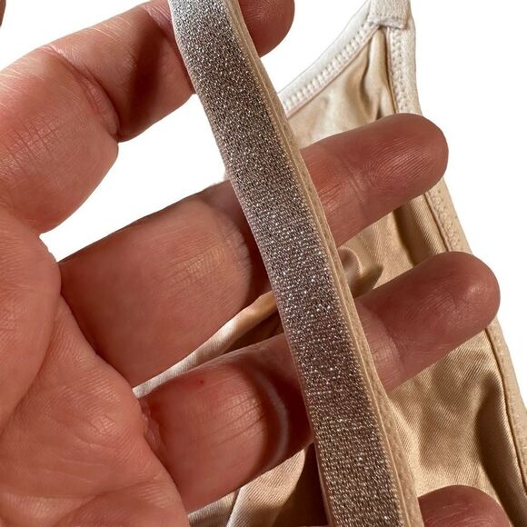 Victoria Secret Sexy Triangle Sequins Bralette Size Large - Picture 4 of 6